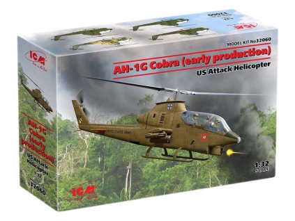 AH-1G Cobra (early production), US Attack Helicopter 1/32