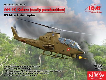 AH-1G Cobra (early production), US Attack Helicopter 1/32