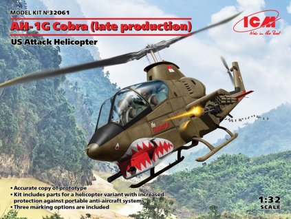 AH-1G Cobra (late production), US Attack Helicopter 1/32