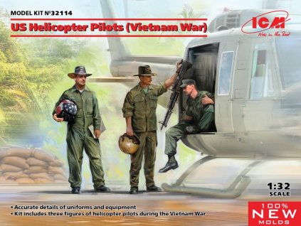 US Helicopter Pilots (Vietnam War) 1/32