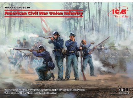 American Civil War Union Infantry 1/35