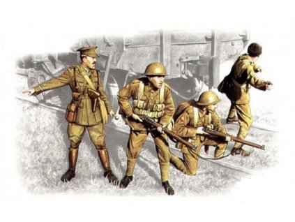 British Infantry, 1917 - 1918 WW1  1/35