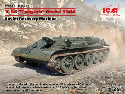 T-34 Tyagach Model 1944  Soviet Recovery Machine 1/35