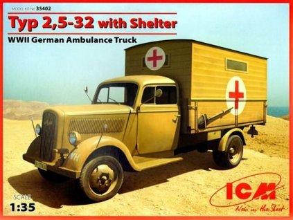 Opel Blitz Typ 2,5-32 Ambulanz    1/35