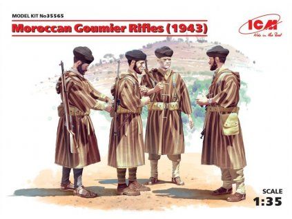 Moroccan Goumier Rifles (1943) 1/35