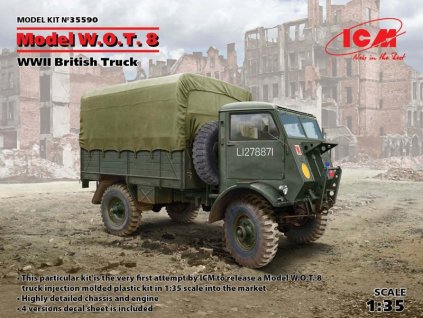 Model W.O.T.8, WWII British Truck 1/35