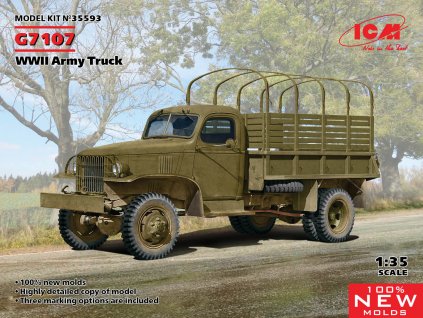 Chevrolet G7107, WWII Army Truck 1/35
