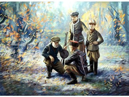 WWII Soviet Partisans 1/35
