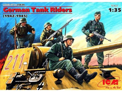 German Tank Riders 1942-1945 WW2  1/35