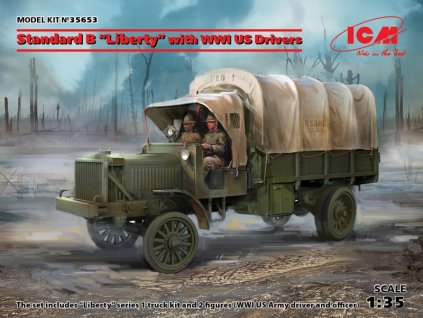 Standard B Liberty with WWI US Drivers 1/35