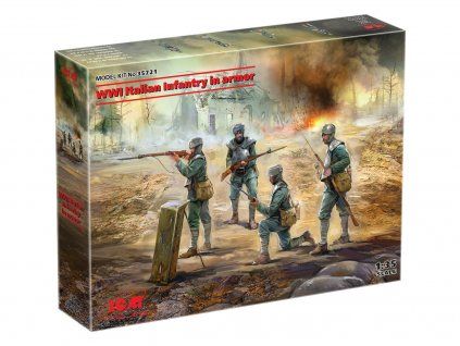 WWI Italian Infantry in Armor 1/35