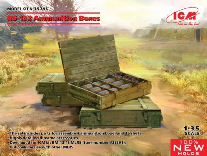 RS-132 Ammunition Boxes 1/35