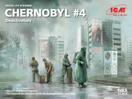 Chernobyl 4. Deactivators (4 figures) 1/35