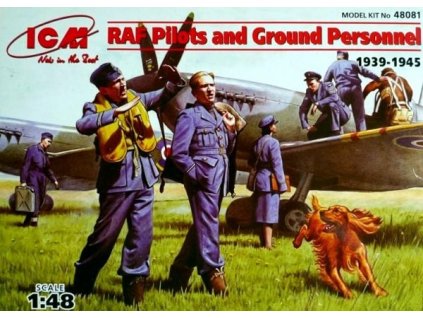 RAF pilots and ground crew 1939-1945 1/48