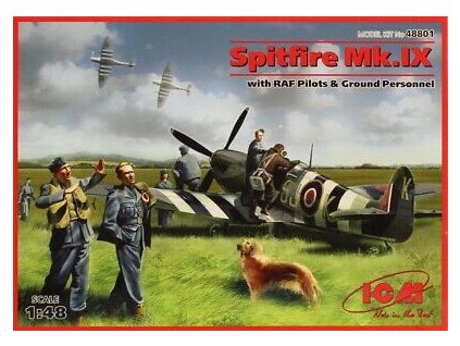 Supermarine Spitfire Mk.IX s obsluhou 1/48