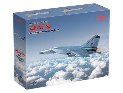 MiG-25 PD, Soviet Interceptor Fighter 1/72