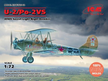 Polikarpov U-2/Po-2VS Light Night Bomber 1/72