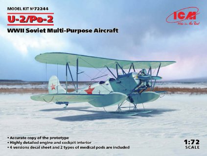 Polikarpov U-2/Po-2 Soviet Multi-Purpose Aircraft 1/72