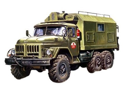 ZIL-131 Command Vehicle 1/72