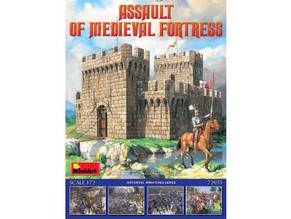 Assault of Medieval Fortress 1/72