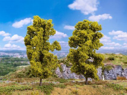 Ash tree for diorama 180mm 2pcs HO