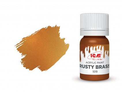 Farba ICM - Rusty Brass 12ml