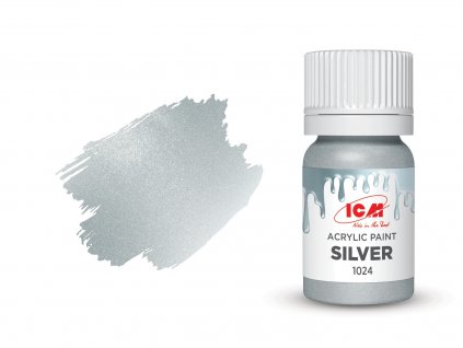 Farba ICM - Silver 12ml