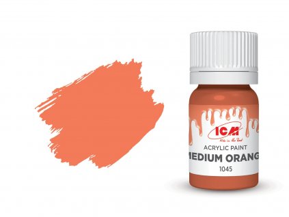 Barva ICM - Medium Orange 12ml
