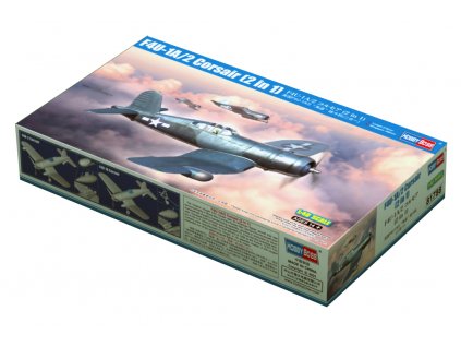 vought f4u 1a 2 corsair 2 in 1 1 48 81788 hobbyboss 022