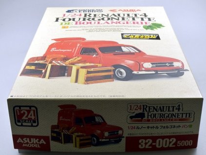 Renault 4 Fourgonette de Boulang. 1/24