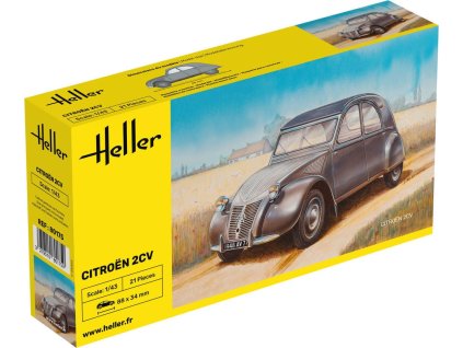 citroen 2 cv classic 1 43 heller 80175 06