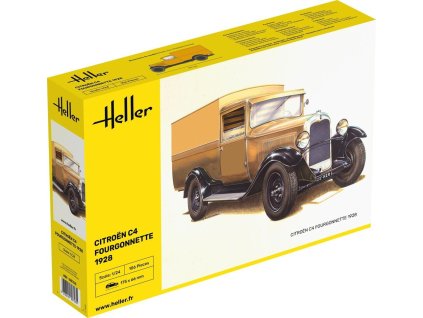 citroen c4 fourgonnette 1928 1 24 heller 80703 06