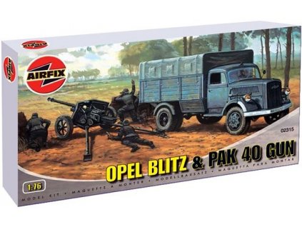 Opel Blitz + PaK 40 Gun 1/76