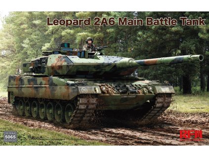 Leopard 2A6 MBT with Workabletrack Links 1/35