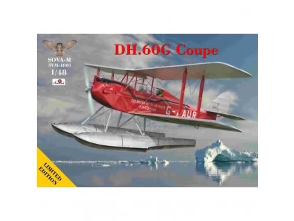 DH.60G Coupe (British Polar) + beaching trolley 1/48