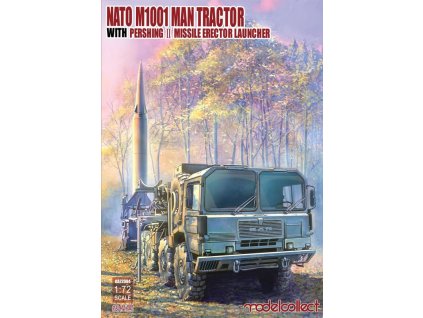 M1001 MAN Tractor & Pershing II Missile Erector Launcher 1/72