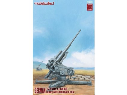 128mm Flak40 heavy Anti-Aircraft Gun  1/72 Modelcollect