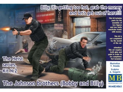 The Heist series, Kit no.2. Bobby and Billy 1/24