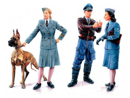 Woman at war: Germany, Luftwaffe Helferin 1/35