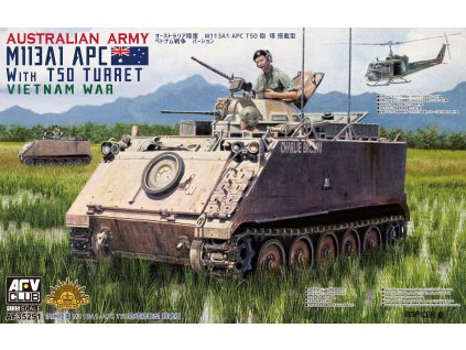 Australian Army M113A1 APC with T50 Turret Vietnam War 1/35