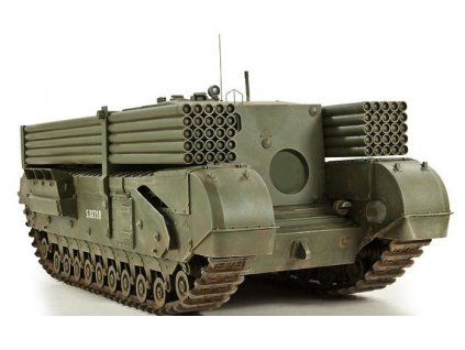 British 3 Inch gun Churchill tank with Snake Tubes 1/35