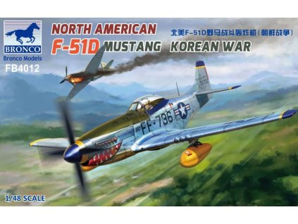 North American F-51D Mustang Korean War 1/48