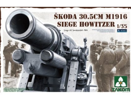 Škoda 30,5cm M1916 Siege Howitzer 1/35 Takom