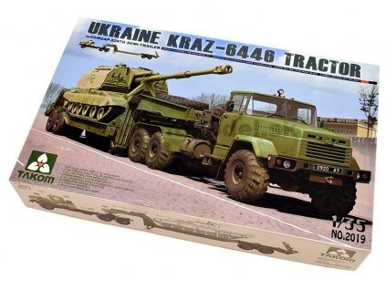 KrAz-6322 Ukraine with ChMZAP-5247G 1/35 Takom