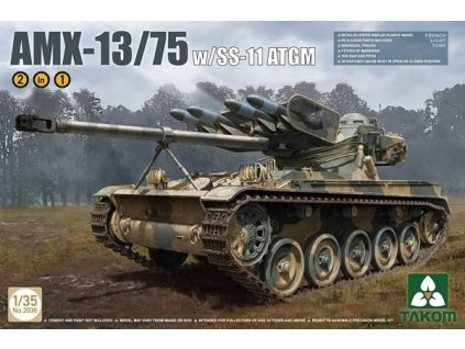 AMX-13/75 w SS-11 ATGM 2in1 1/35 Takom