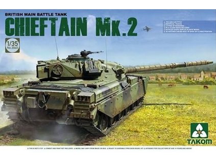 Chieftain Mk.2 British Main Battle Tank1/35 Takom