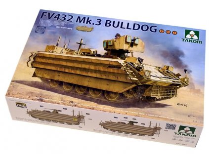 British APC FV432 Mk.3 Bulldog 2  1/35 Takom