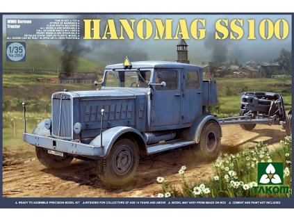Hanomag SS100 German Tractor 1/35  Takom