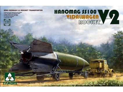 V-2 Rocket Vidalwagen Hanomag Ss100 1/35 Takom