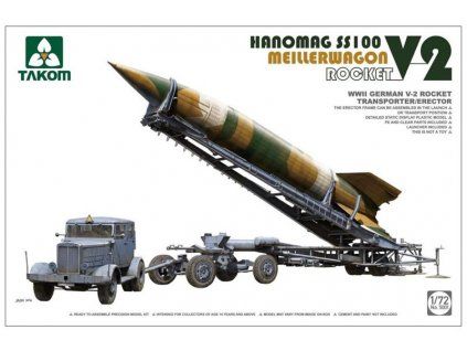 V-2 Rocket Transporter/Erector Mech. 1/72